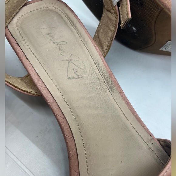 London Rag Women's Pink Ankle Strap Sandals size 9 - Picture 5 of 15